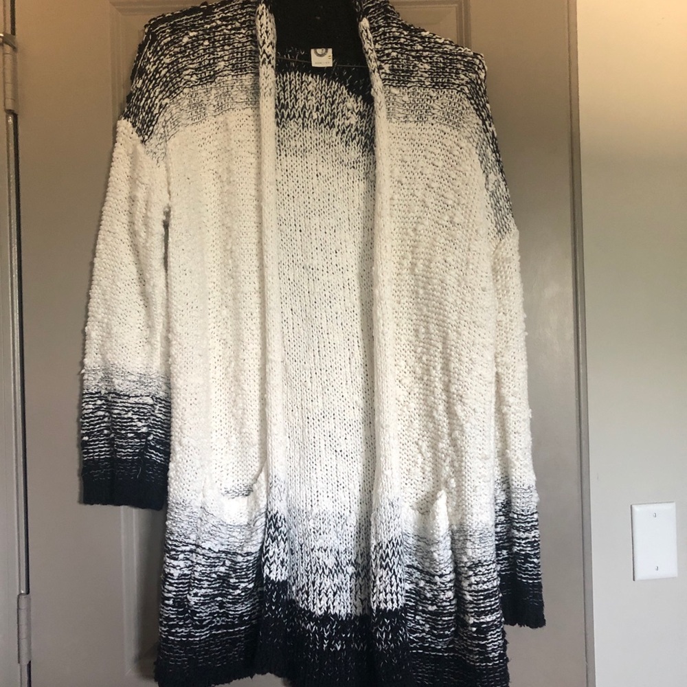 Akemi & Kin Black and White Sweater